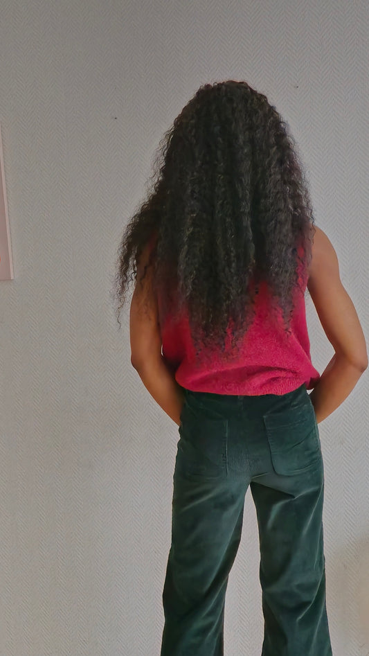 Pantalon velour valentina