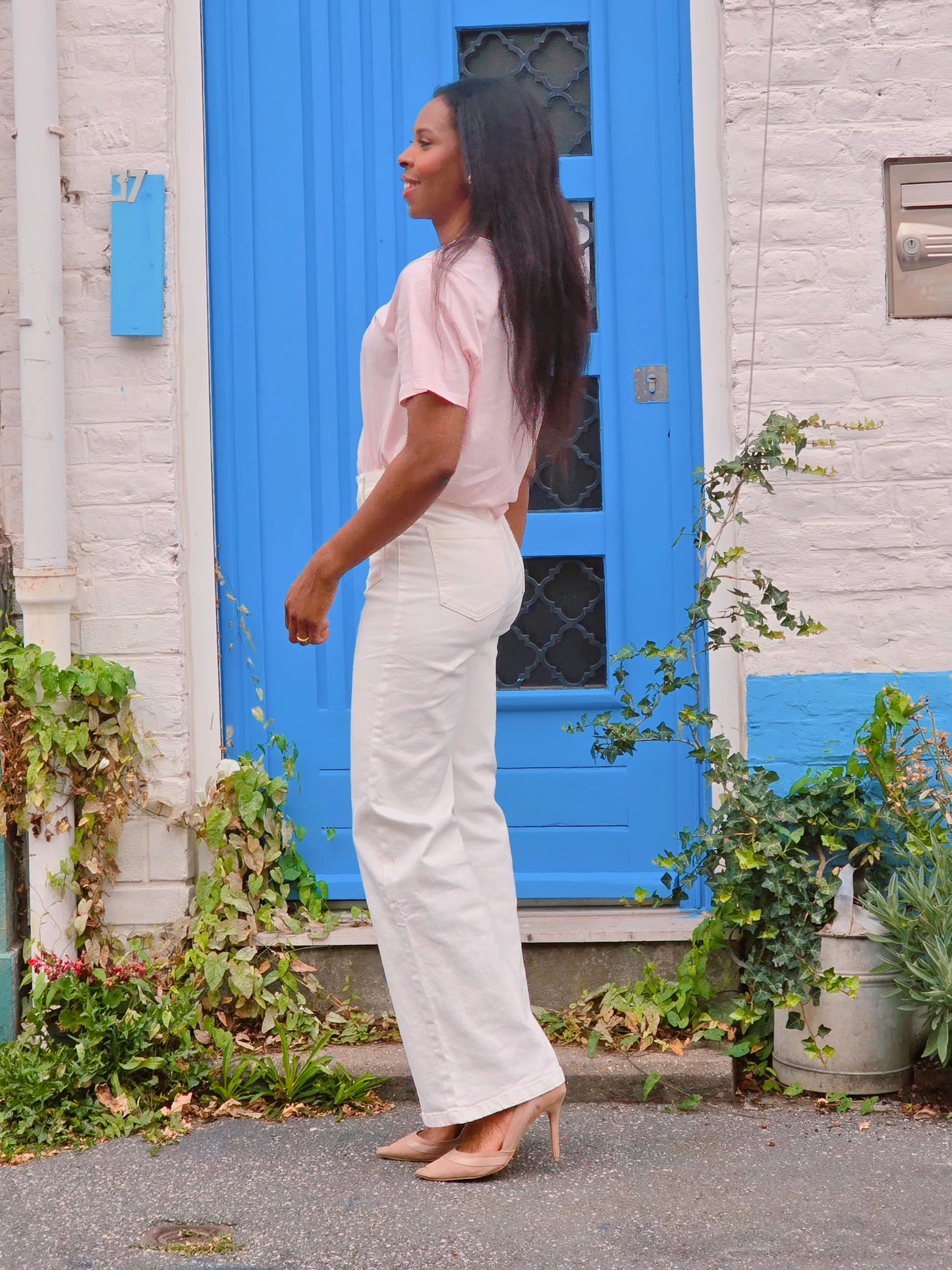 Jean full leg taille haute Gaspard