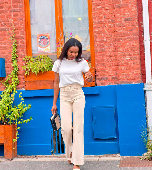 Jean taille haute Flare Hélène