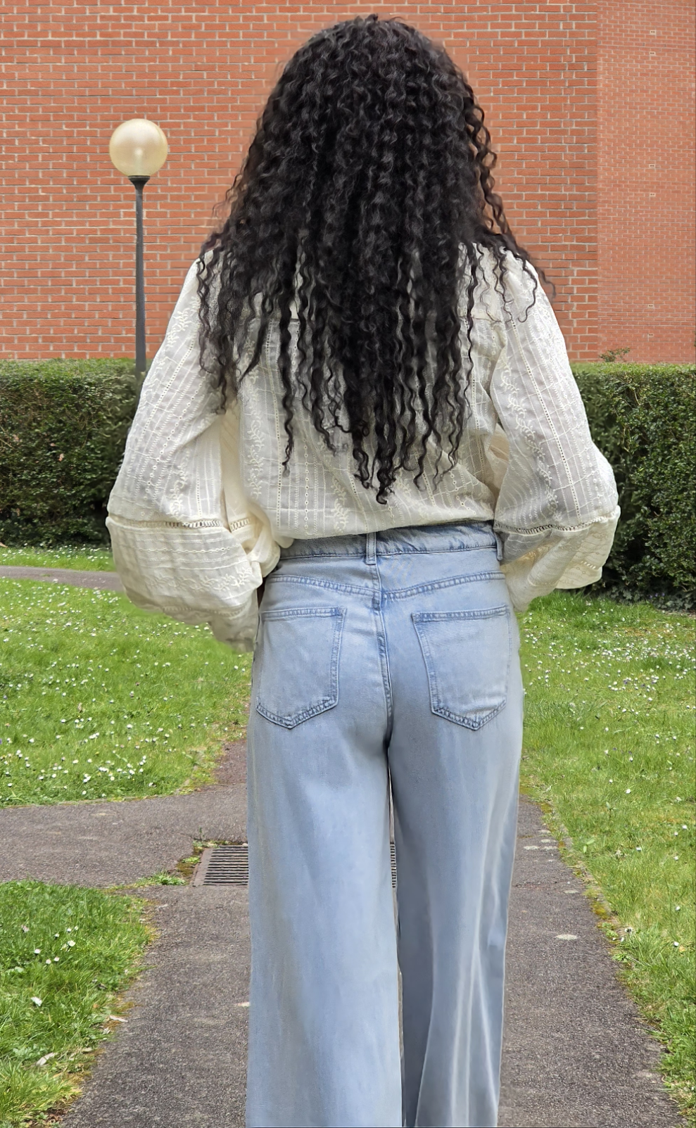 Pantalon taille haute wilène