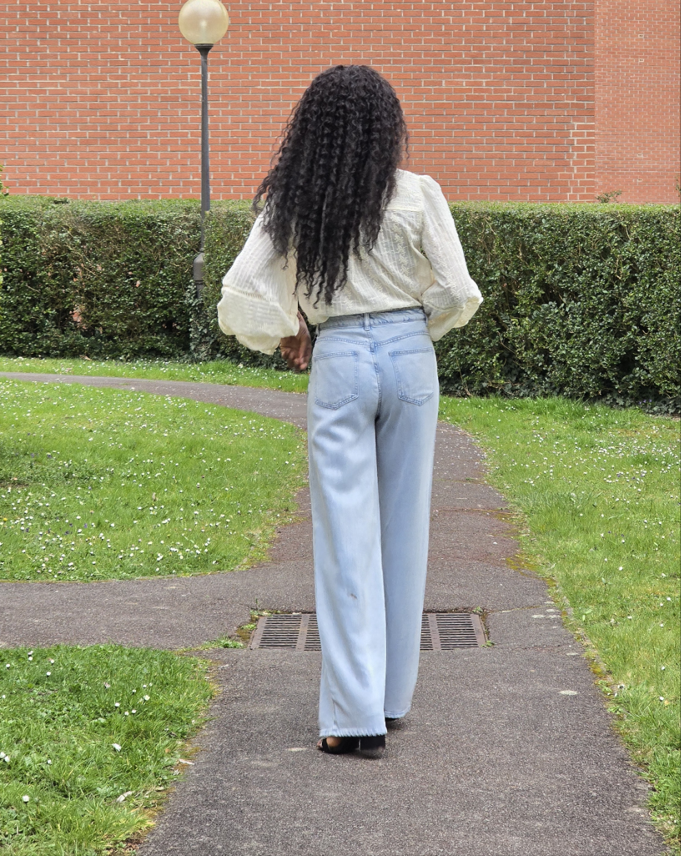 Pantalon taille haute wilène