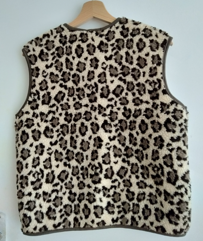 Gilet Morelle imprimé léopard