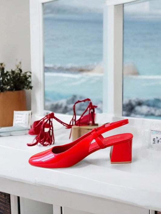 Babies rouge verni - Esma Shop