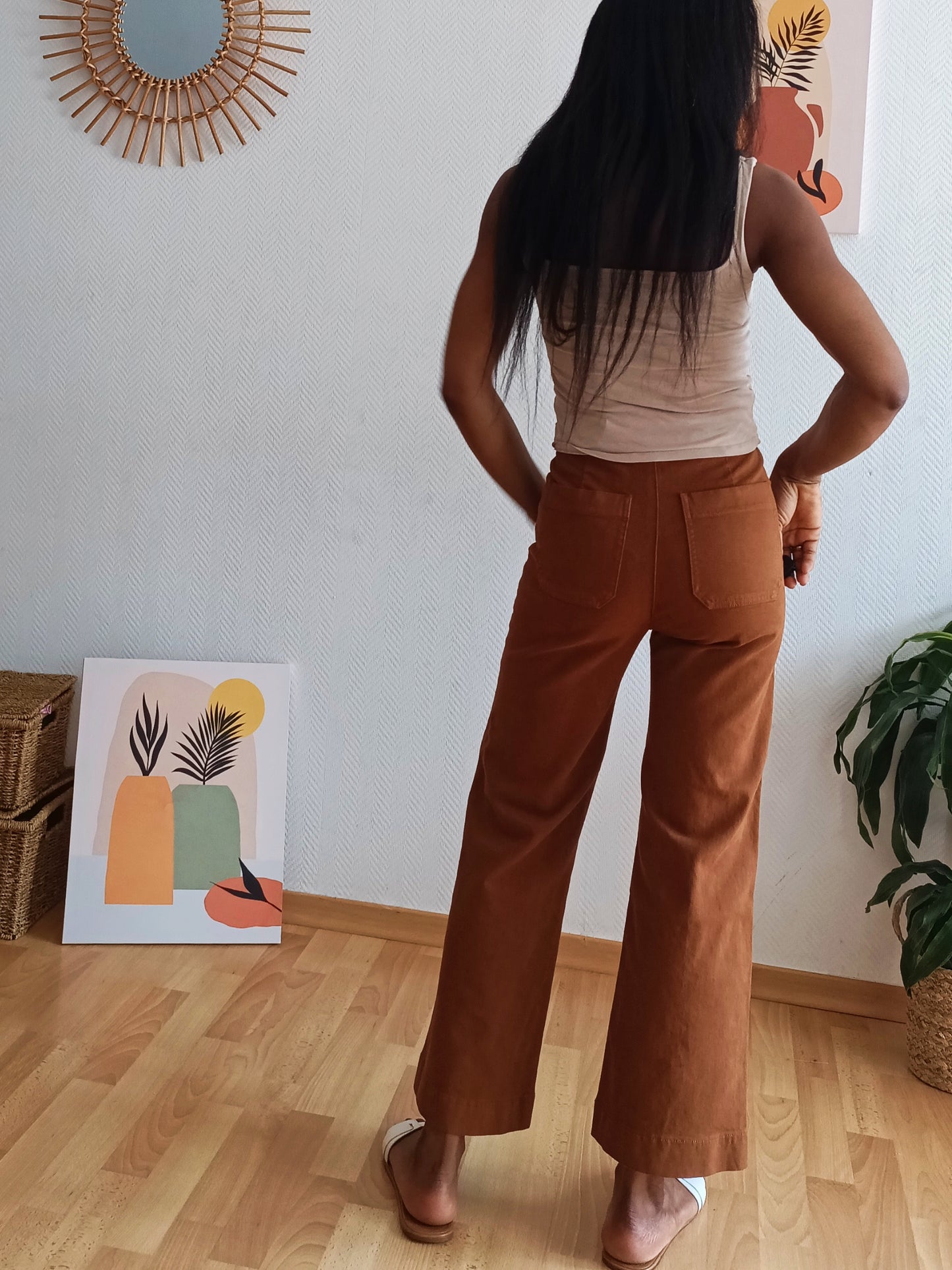 Taille haute à pont