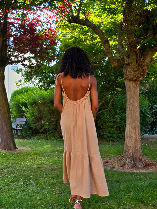 Robe en gaze de coton