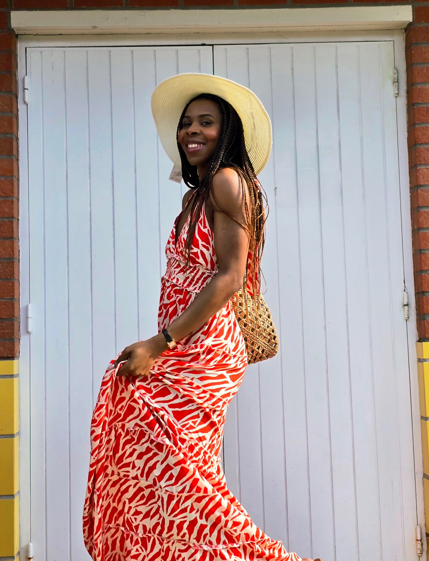 Longue robe Emma dos nu