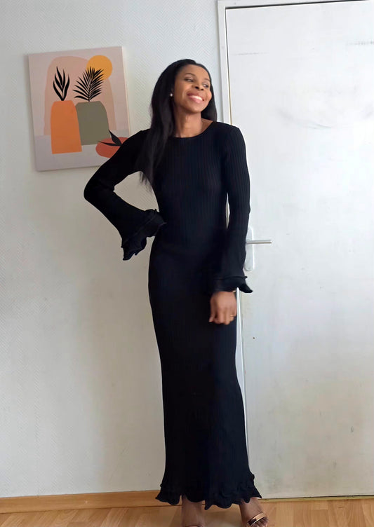 robe-maille-detail-dos-cordon