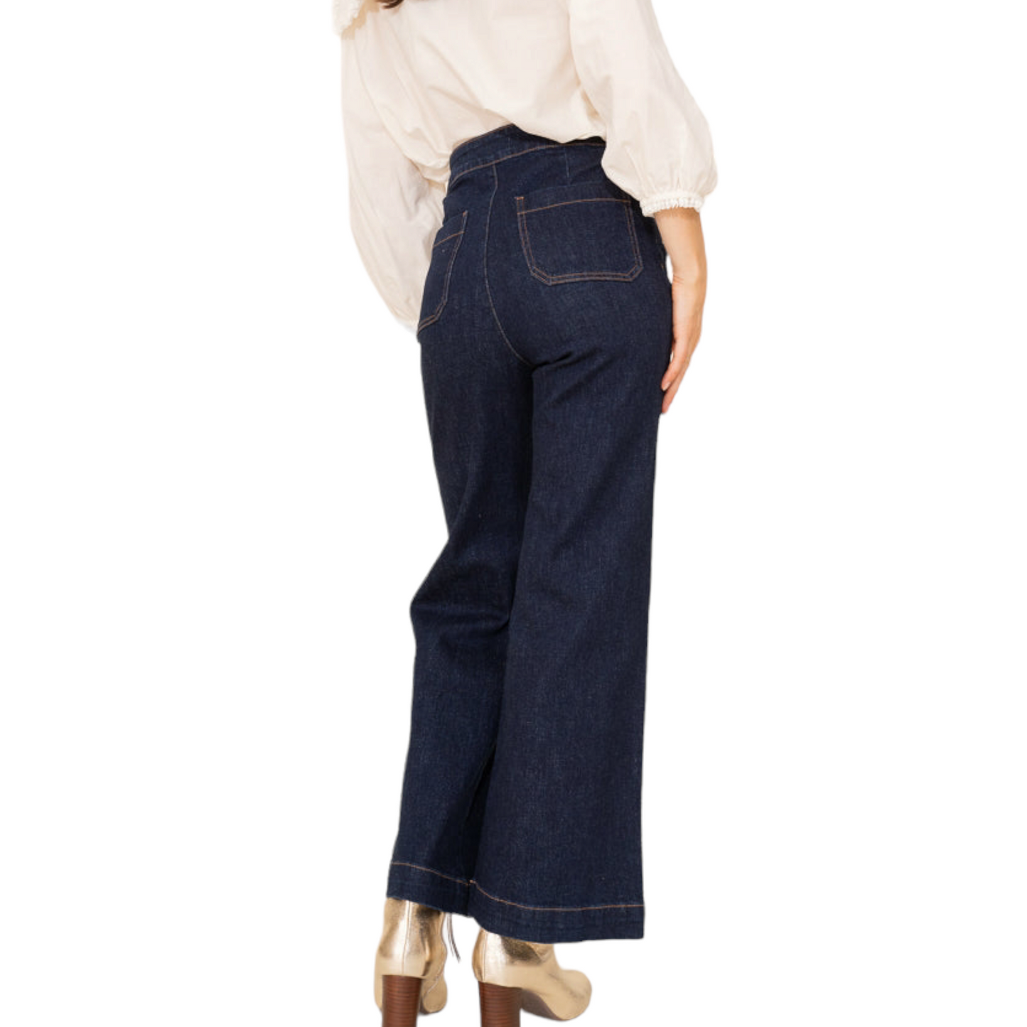Jeans Denim taille haute