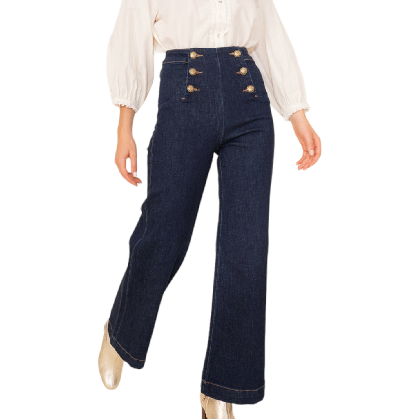 Jeans Denim taille haute