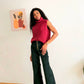 Pantalon velour  valentina