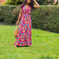 Robe longue Flora