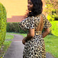 Robe imprimée Léopard Jessica