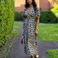 Robe imprimée Léopard Jessica