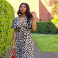 Robe imprimée Léopard Jessica