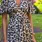 Robe imprimée Léopard Jessica