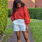 Blouse Pascaline terracotta