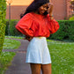 Blouse Pascaline terracotta