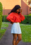 Blouse Pascaline terracotta