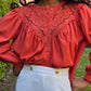 Blouse Pascaline terracotta