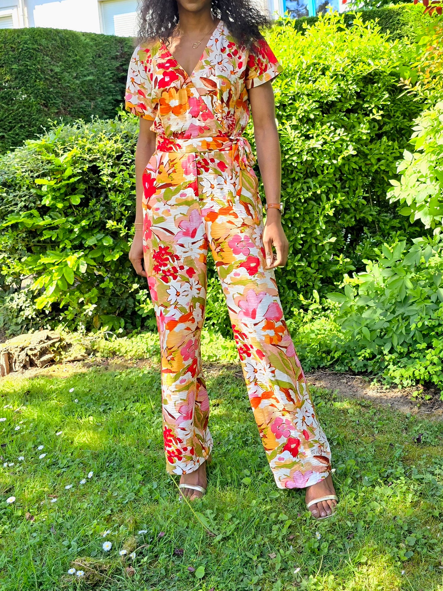 Combinaison imprimée florale  Laurence