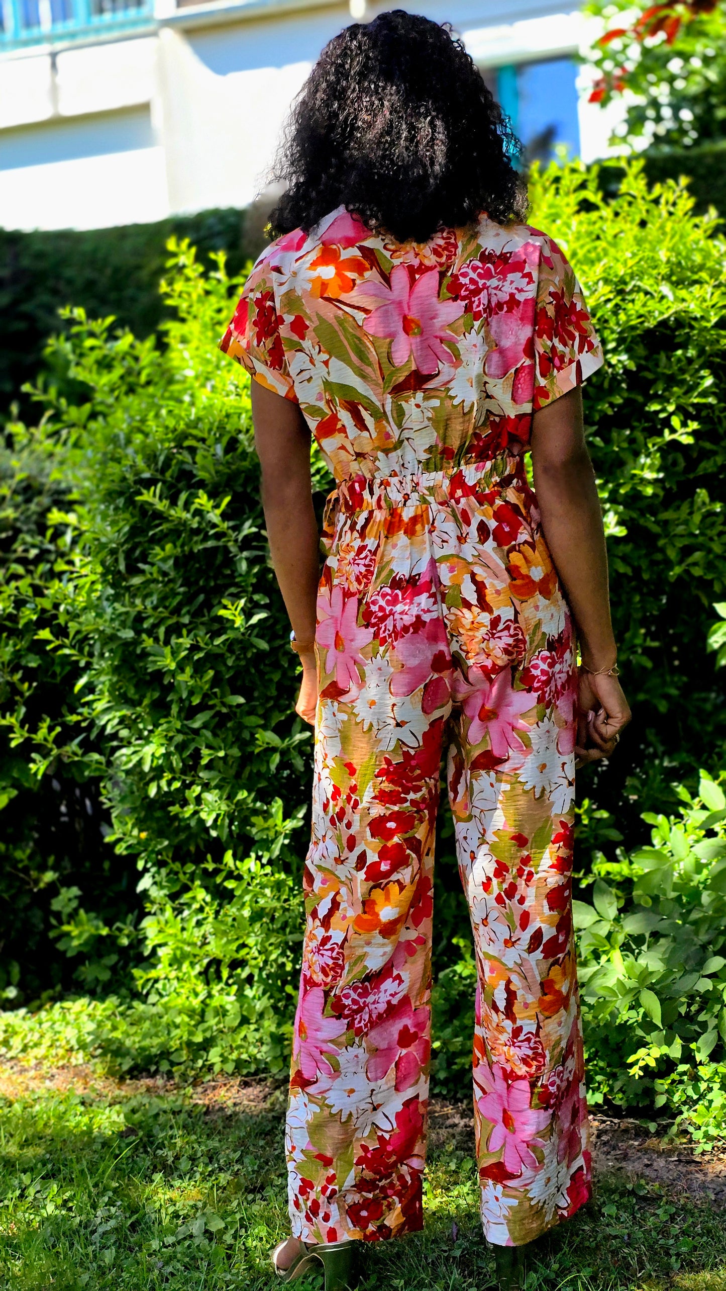 Combinaison imprimée florale  Laurence