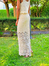 Longue jupe crochet  bohème