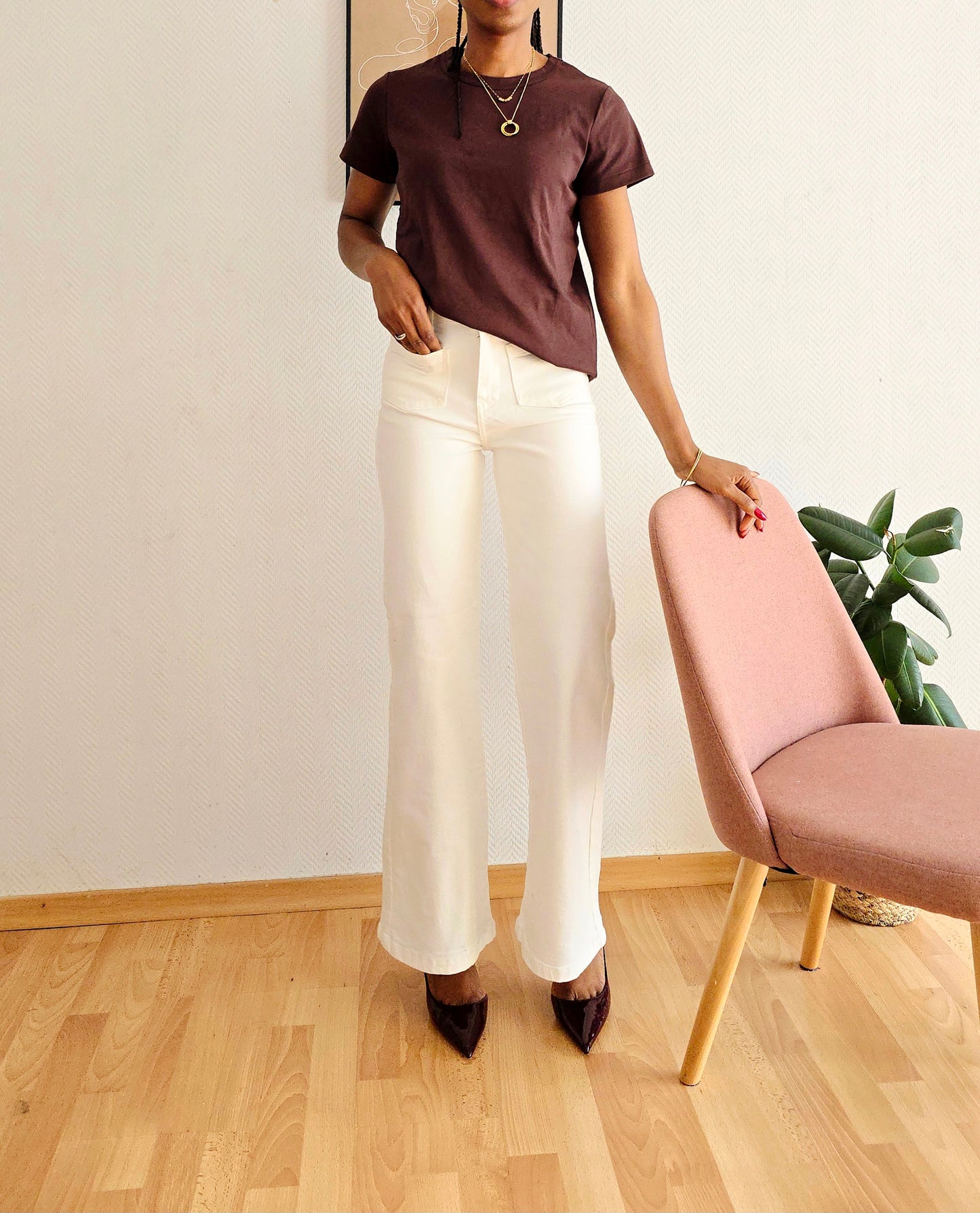 T-shirt col rond