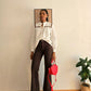 Jean taille haute Flare chocolat