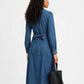 Robe Midi MASA en Jean avec Ceinture