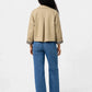 Jean taille haute rayures fines bleu et blanc – Coupe wide