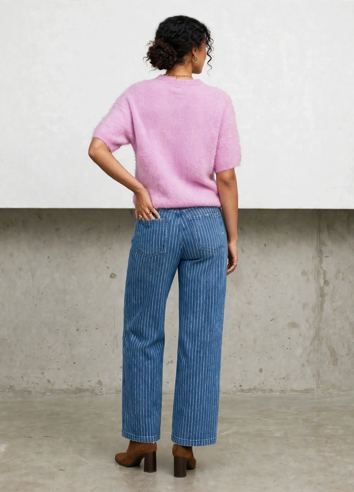 Pull ajouré alpaga Maille douce