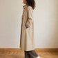 Trench long Olivia- Col Volanté