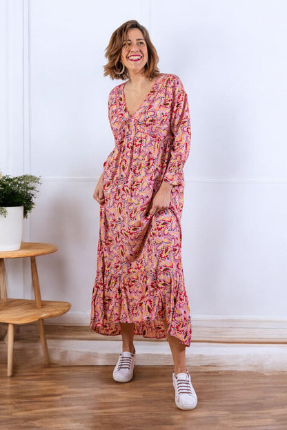 Robe à imprimé floral