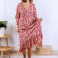 Robe à imprimé floral