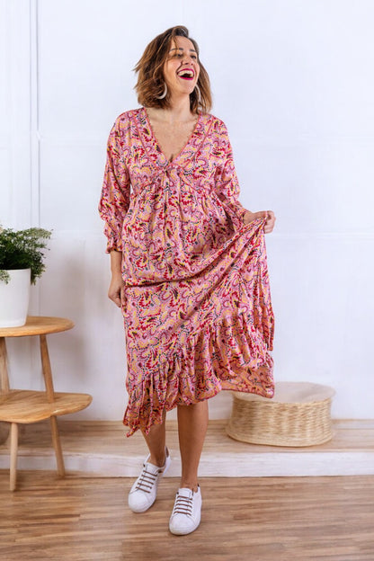 Robe à imprimé floral