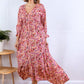 Robe à imprimé floral