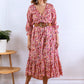 Robe à imprimé floral