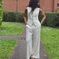 Pantalon  en Lin fluide