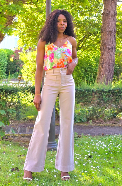 Jean taille haute Flare  Helena