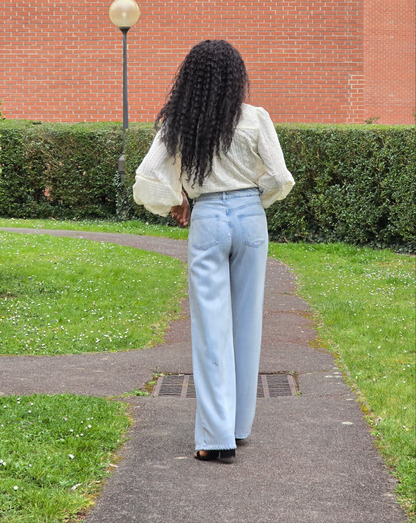 Pantalon taille haute wilène