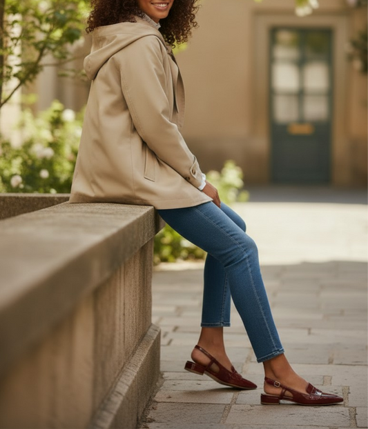 Veste Marla  à capuche amovible