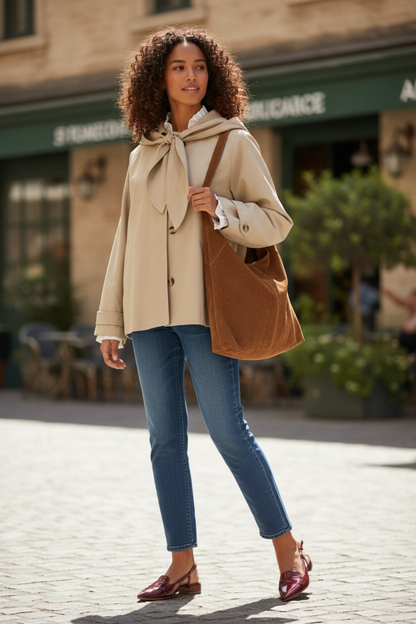 Veste Marla  à capuche amovible