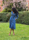Robe midi en jean