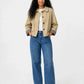 Jean taille haute rayé feminin esma shop
