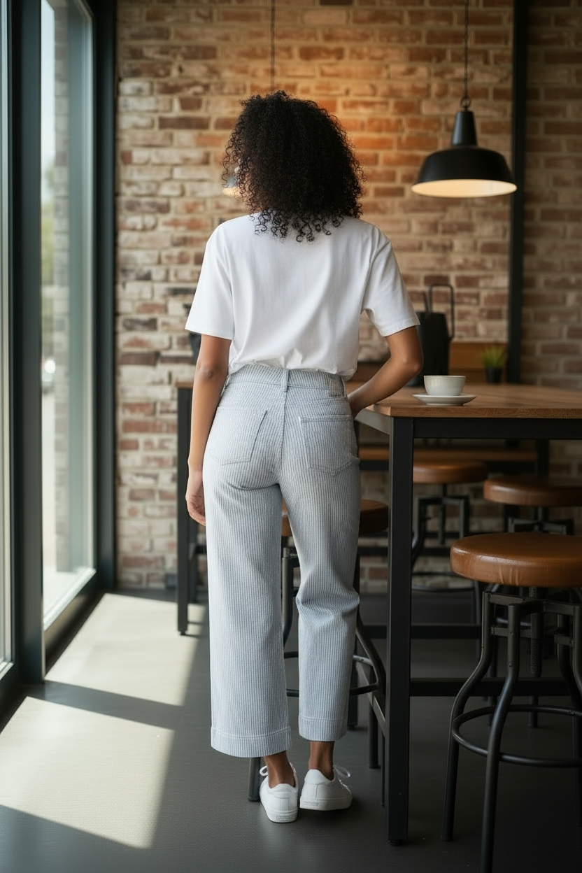Jean taille haute Windy petite