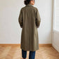 Trench long en coton sylvie