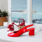 Babies rouge verni - Esma Shop