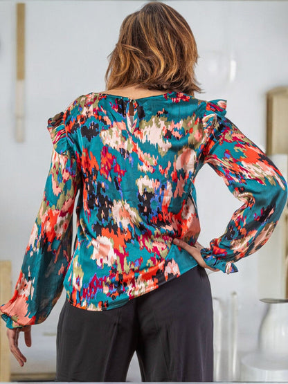 Blouse imprimée - Esma Shop