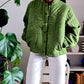 bomber vert, bomber matelassé femme, veste streetwear femme, bomber brodé, mode urbaine chic