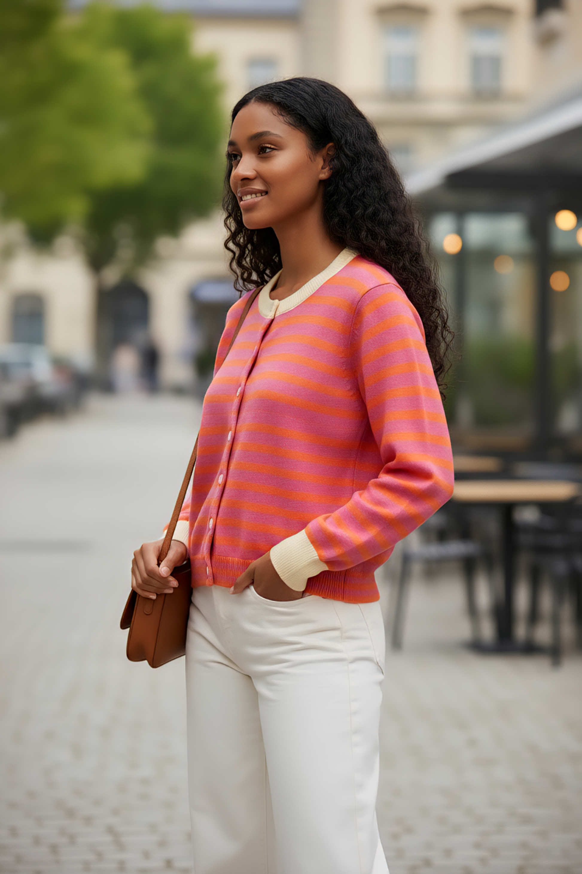 cardigan col rond taille unique  esmashop